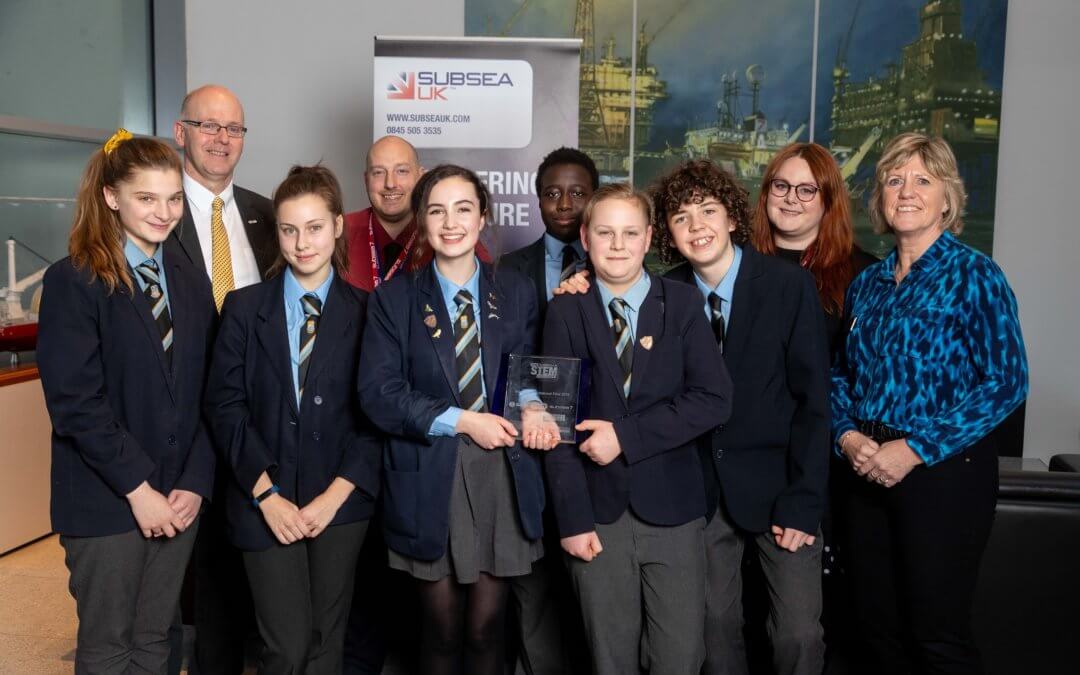 All Saints’ team victorious in Subsea UK’s STEM Challenge