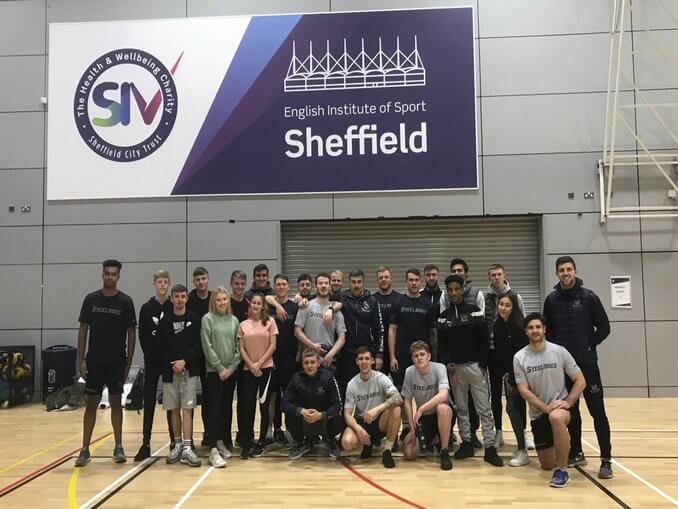 Year 12 BTEC Sport Students Workshop with Sheffield Steeldogs